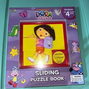 Nickelodeon Dora The Explorer Sliding Puzzle Book BRAND NEW SEALED RARE HTF